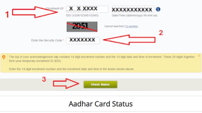 AADHAAR CARD STATUS, Check Online through UIDAI official website www ...