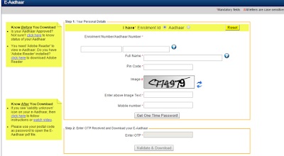 E_Aadhaar_download_online_application